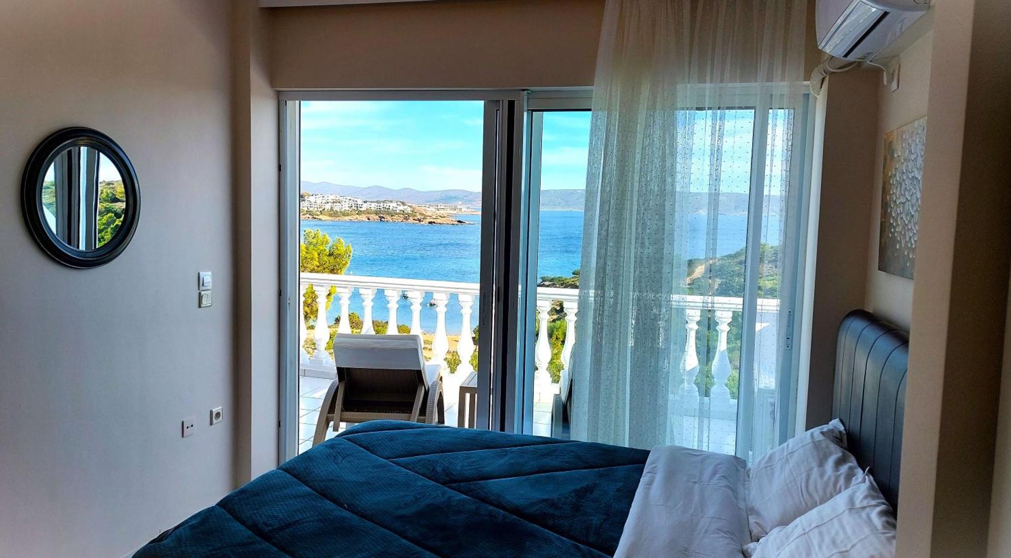 Вилла Dea Del Mare Complex In Front Of The Sea. Сунион Экстерьер фото
